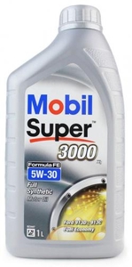 Моторное масло Mobil Super 3000 Formula Fe 5W-30 SL/СF A5/B5 синтетическое 1 л