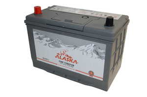 Аккумулятор ALASKA CMF 302/172/220, 95А/ч, ССА 830А, Прям. 115D31FR silver+